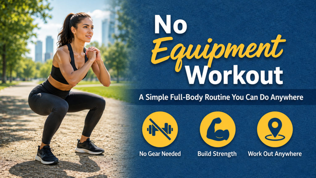 No Equipment Workout Outdoors