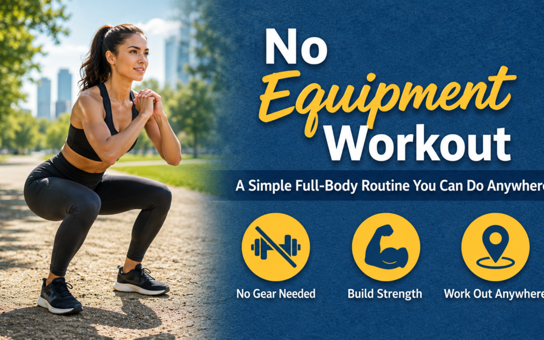 No Equipment Workout Outdoors