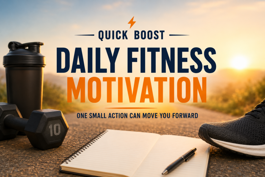 Quick Boost Daily Fitness Motivation